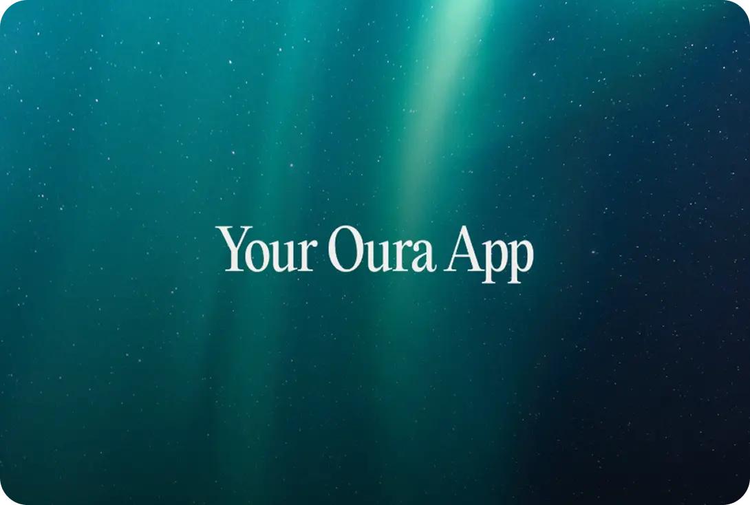 A More Intuitive Oura App