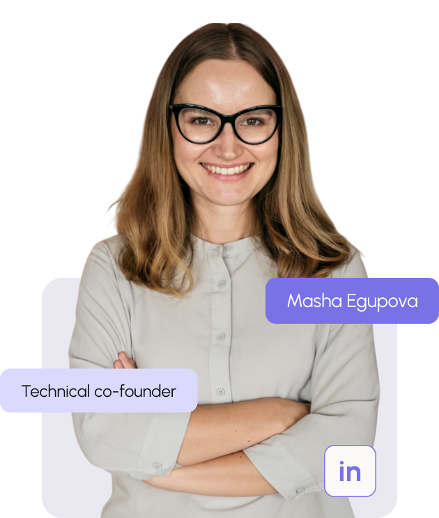 Indigo Award Design: Technical co-founder - Masha Egupova